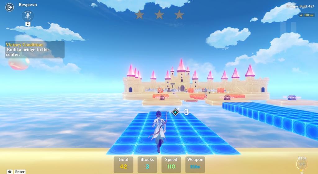 Bridge Battle Miliastra Wonderland game