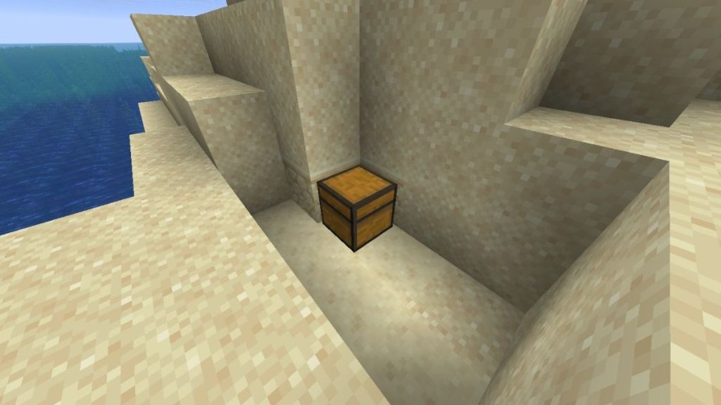 Buried Treasure in Minecraft