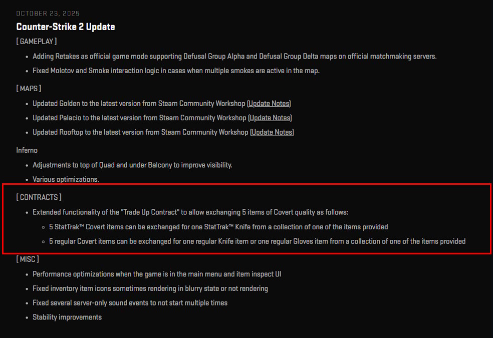 CS2 skin market crash