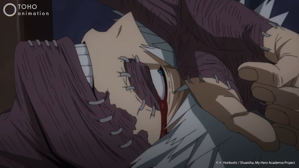 Dabi crying blood