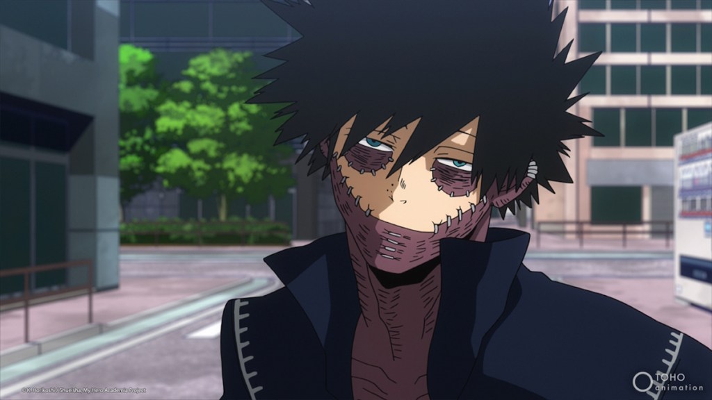 Dabi in early MHA ANIME seasons
