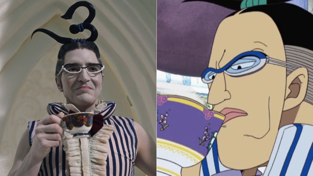 David as Mr 3 Galdino in One Piece live-action