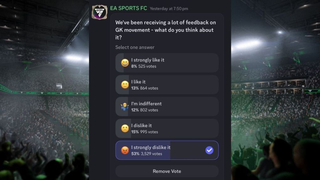 EA FC 26 Discord Poll