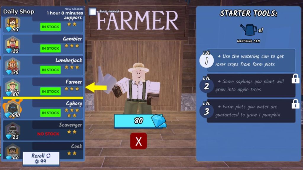 Farmer Class
