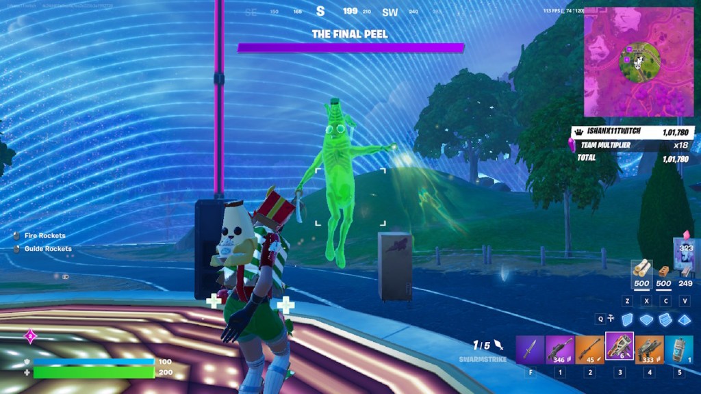 Final Peel Boss in Demon Rush