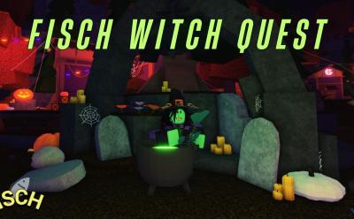 Fisch Witch Quest Spooky Rod