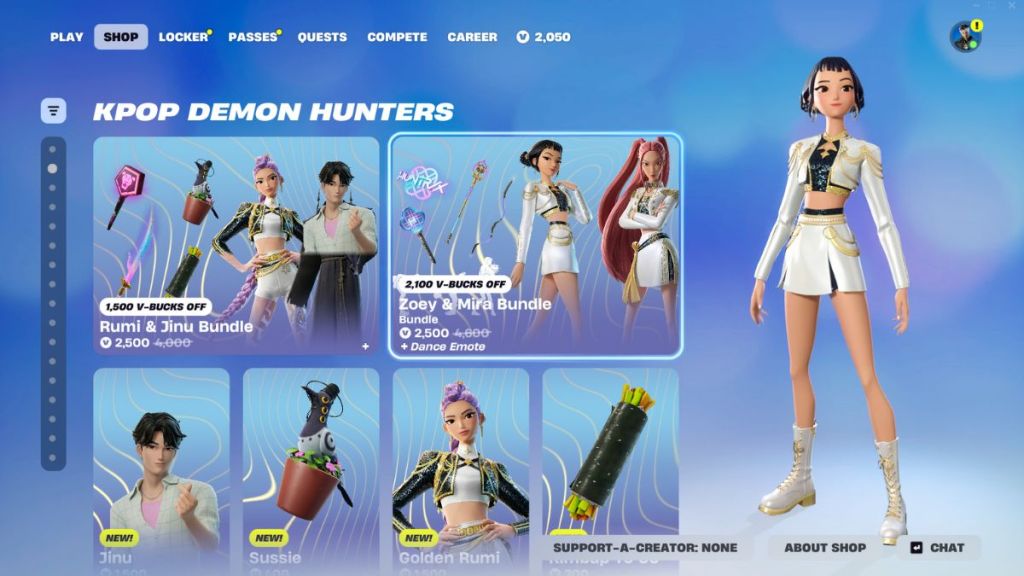 Fortnite KPop Demon Hunters Wave 2 Item Shop