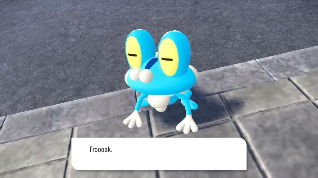 Froakie Pokemon Legends ZA