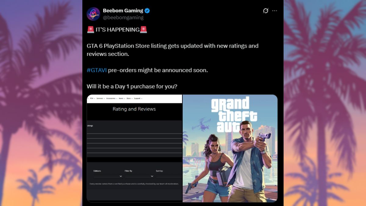 GTA 6 Gets New PlayStation Store Update Teasing Preorder Launch | Beebom