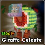 Himmlische Giraffe