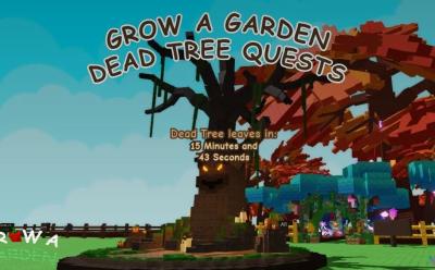 Grow a Garden Dead Tree quests