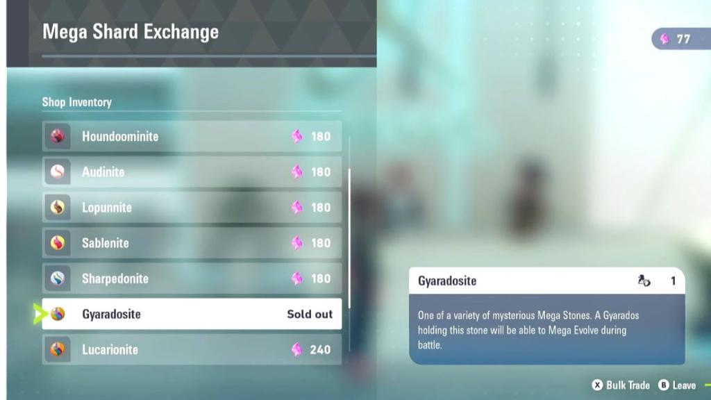 How to Get Mega Gyarados in Pokemon Legends ZA