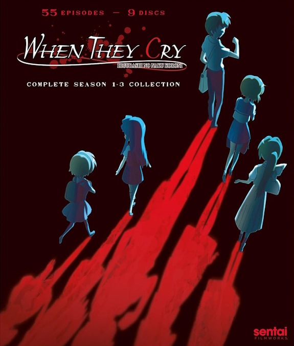Higurashi When They Cry anime poster