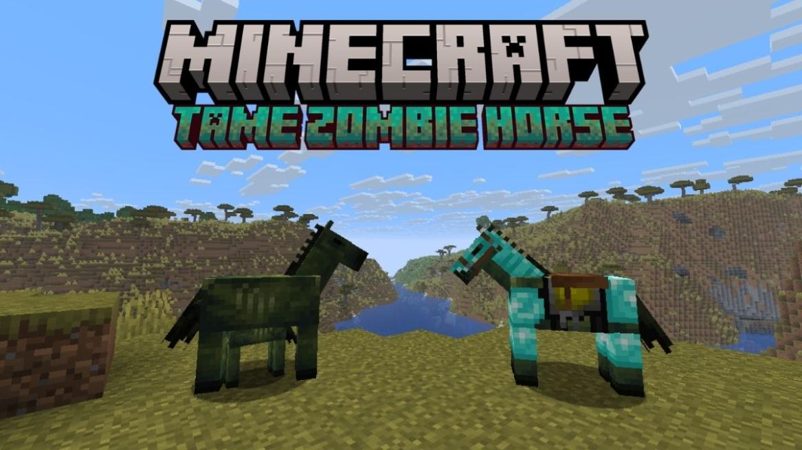 How to Tame a Zombie Horse in Minecraft