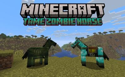 How to Tame a Zombie Horse in Minecraft