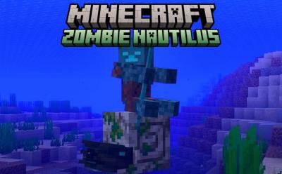 How to Tame a Zombie Nautilus in Minecraft