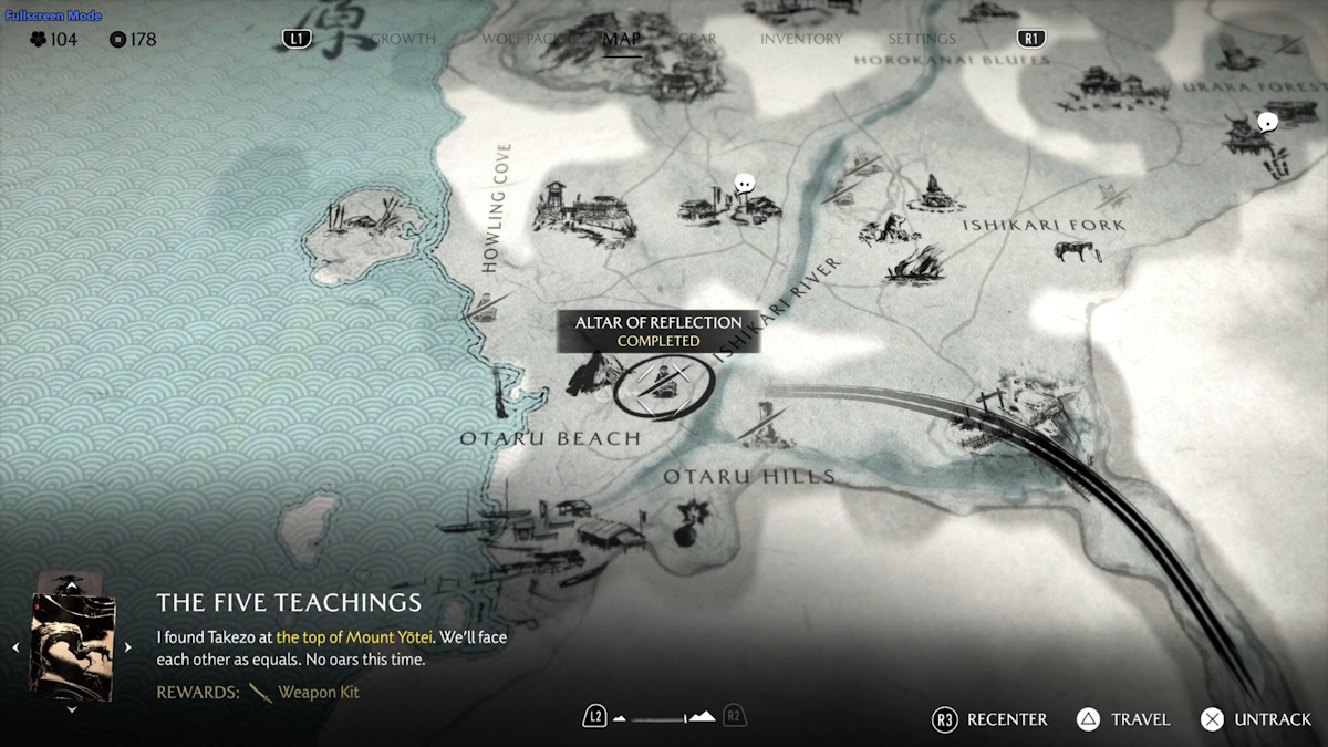 Altar of Reflection in Ishikari Plains