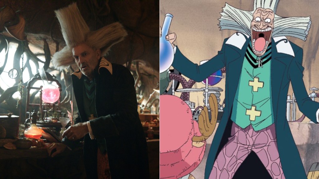 Mark Harelik as Dr. Hiriluk in One Piece live-action