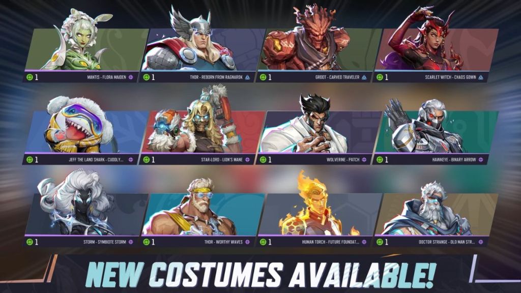 Marvel Rivals Galacta's Gift New Skins