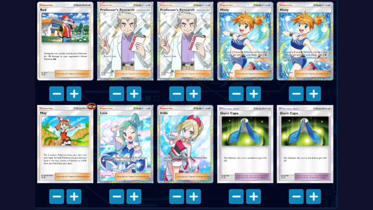 Mega Gyarados Ex Deck