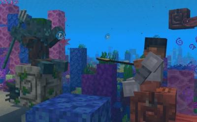 Minecraft Snapshot 25W41A Introduces Nautilus, Nautilus Armor and Spear Weapon