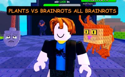PLANTS VS BRAINROTS ALL BRAINROTS