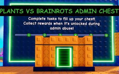 PLANTS VS BRAINROTS Admin Chest GUIDE