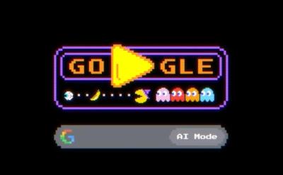 Pac-Man Halloween Edition Doodle