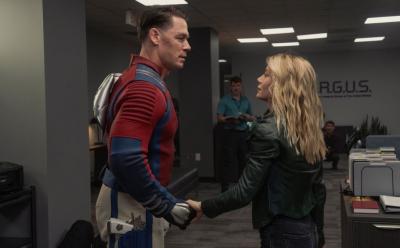 Peacemaker and Emelia in Peacemaker Season 2