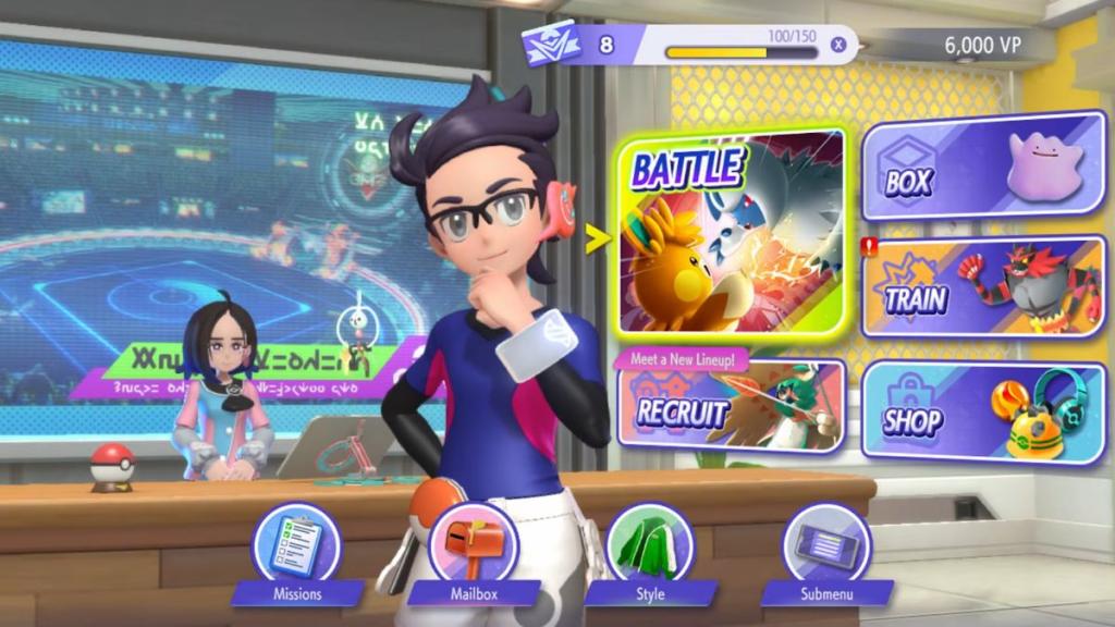 Pokemon Champions UI