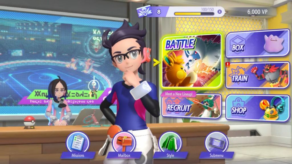 Pokemon Champions UI