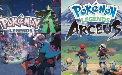 Pokemon Legends ZA and Legends Arceus