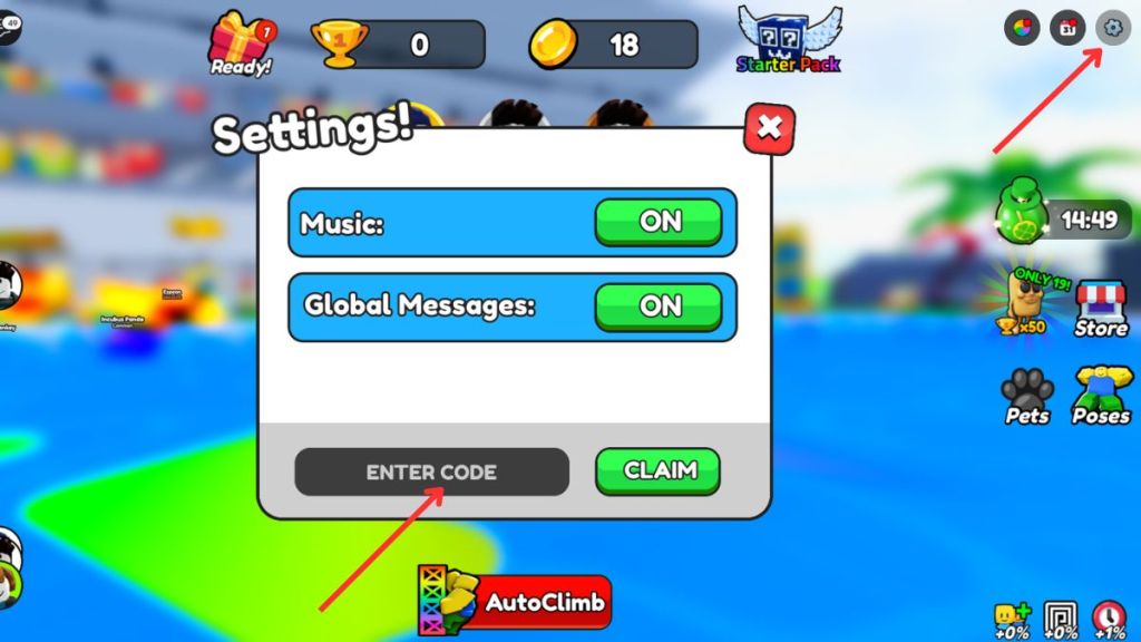 Redeem Jump and Splash Codes