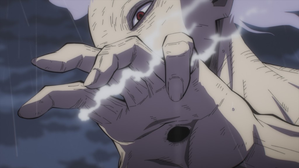 Shigaraki stealing Deku's quirk