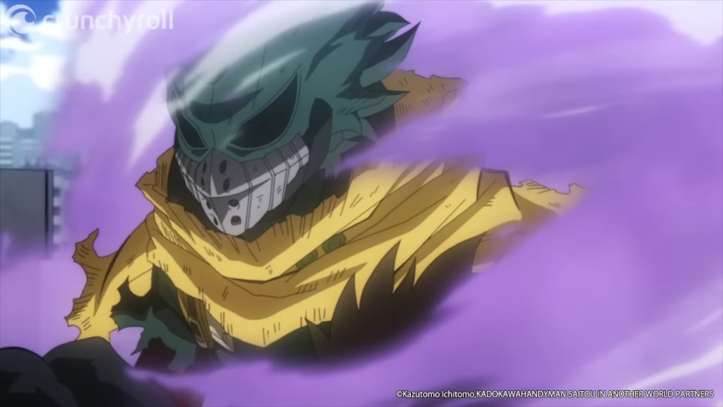 Smokescreen quirk in MHA anime