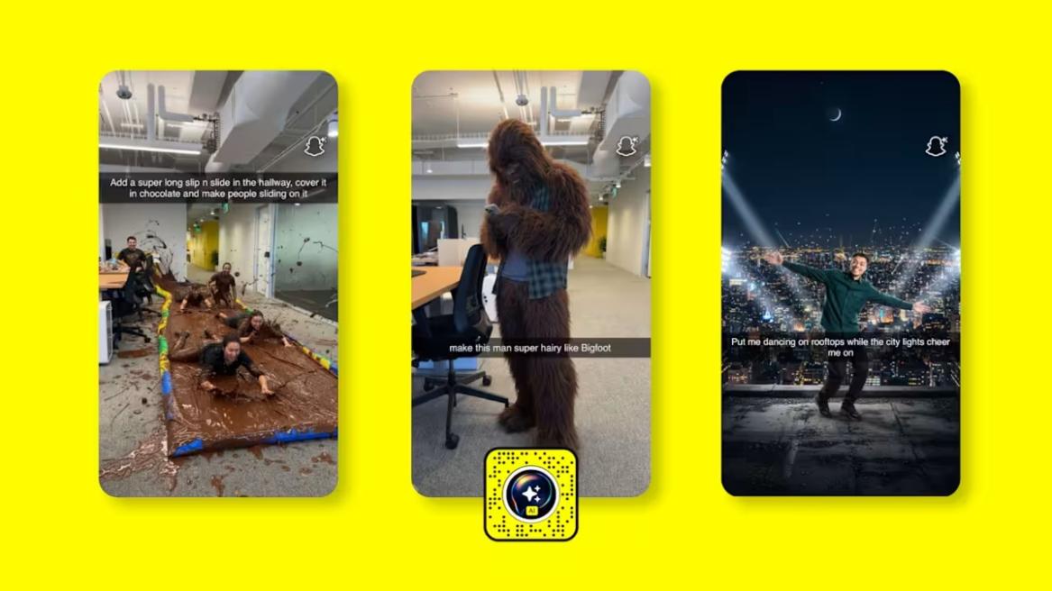 Snapchat Imagine Lens feature preview