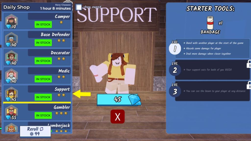 Support Class