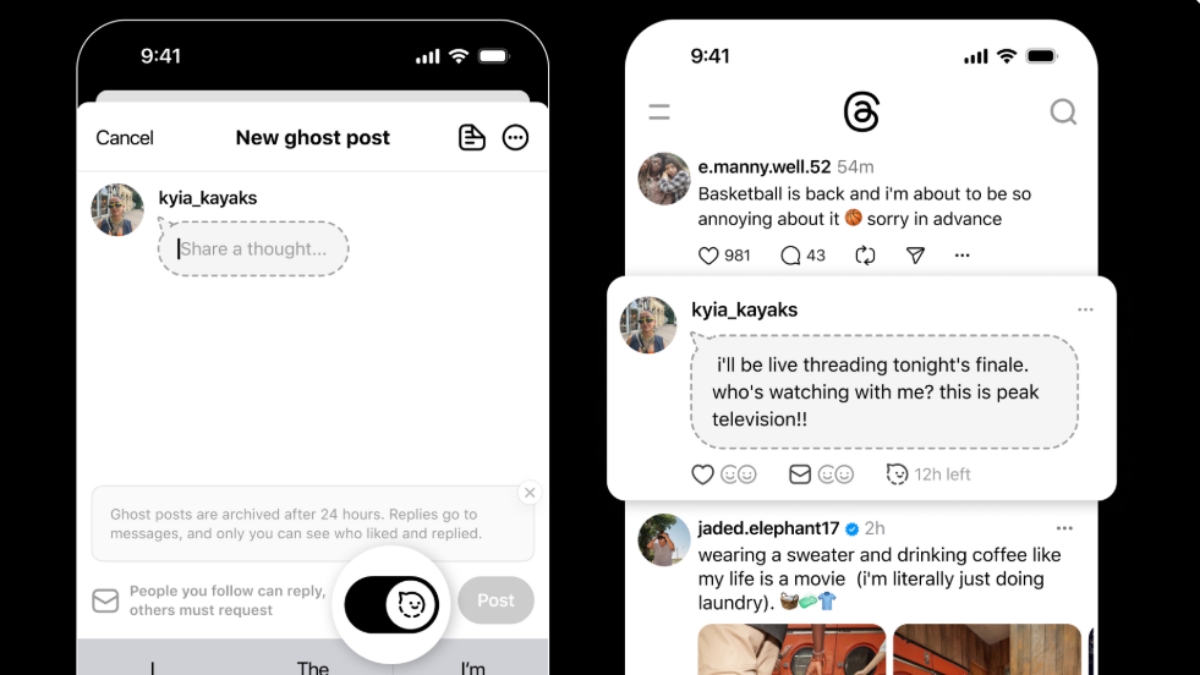 Threads Ghost Post Feature overview