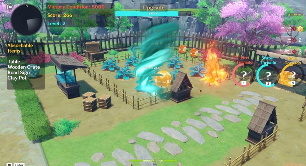 Tornado Simulator Miliastra Wonderland game