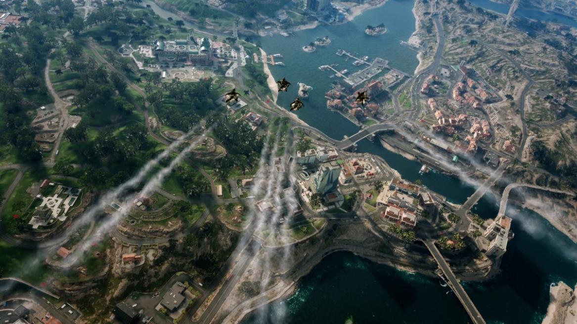 A look at the Avalon map in Warzone