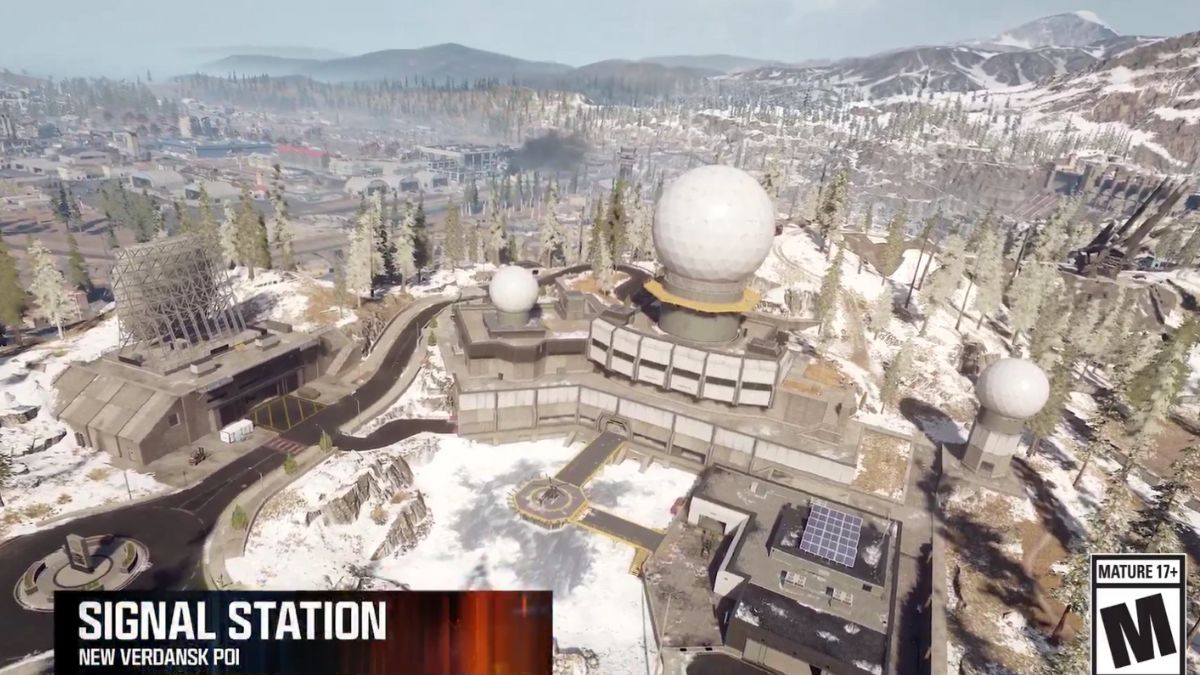 Warzone Verdansk Signal Station POI