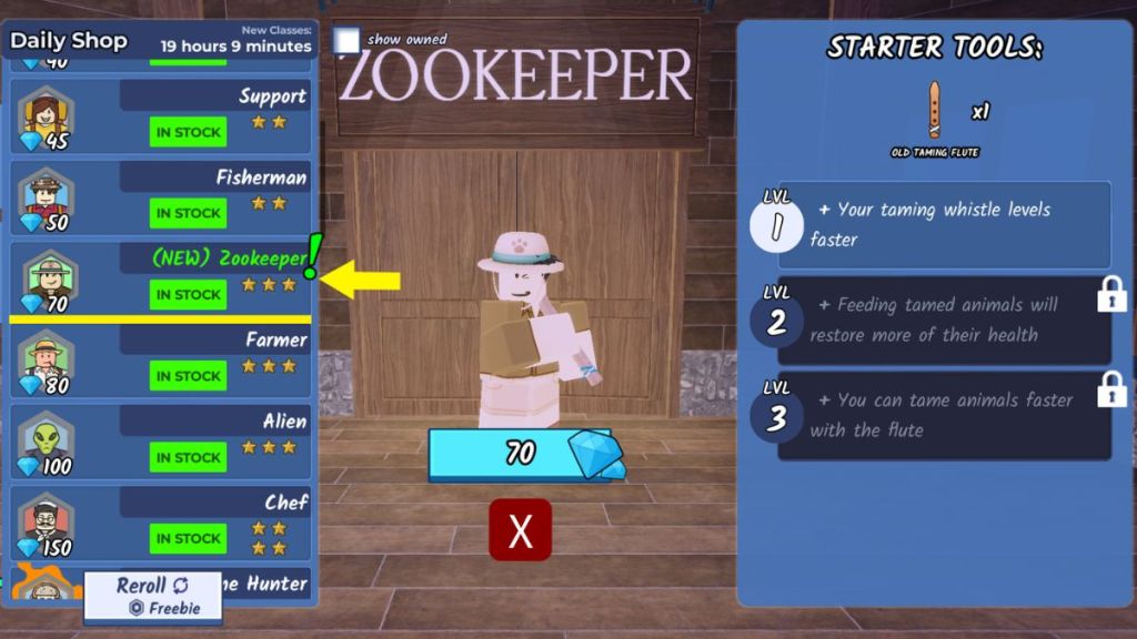 Zookeeper Class