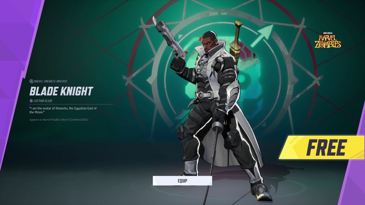 Marvel Rivals Blade Knight Skin