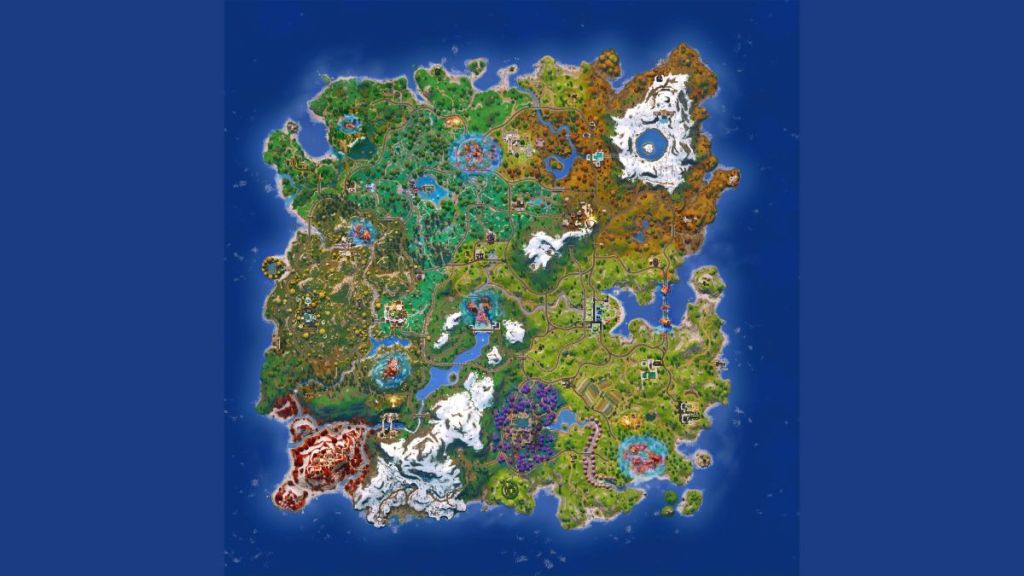 Fortnite Chapter 6 Season 5 updated island Fortnitemares