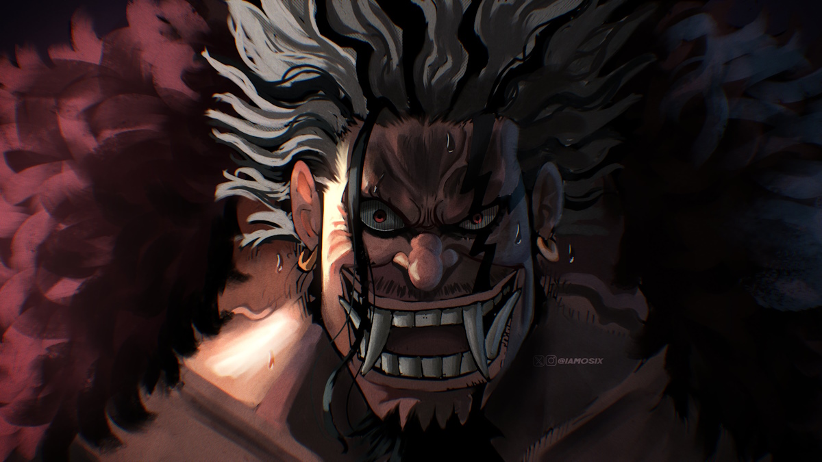 Demonic rocks in One Piece manga