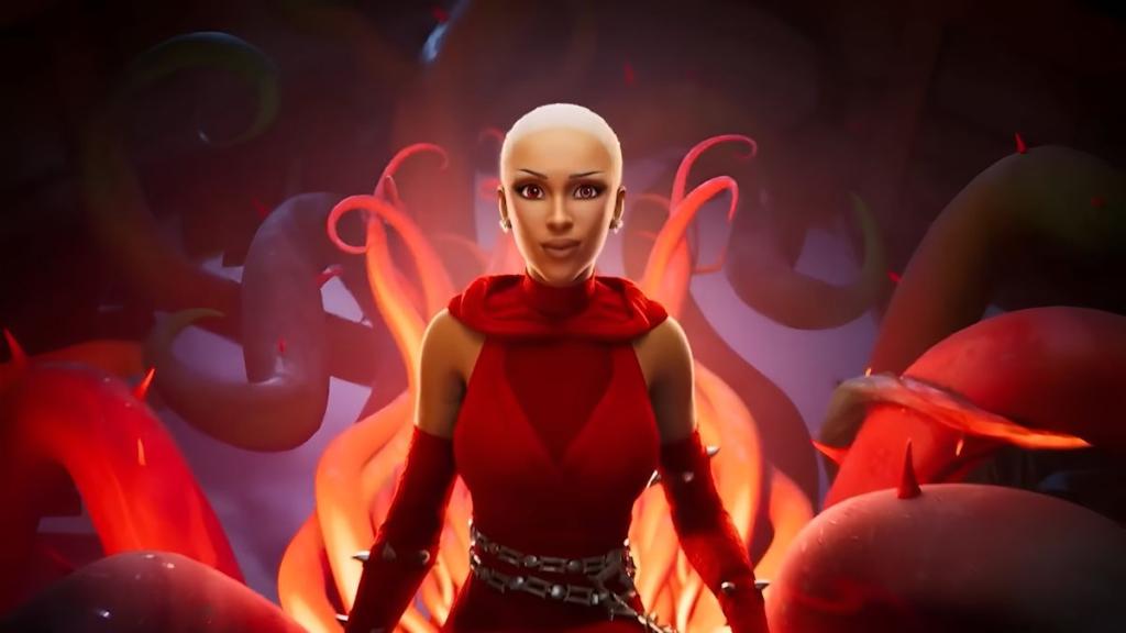 Doja Cat Boss NPC in Fortnite