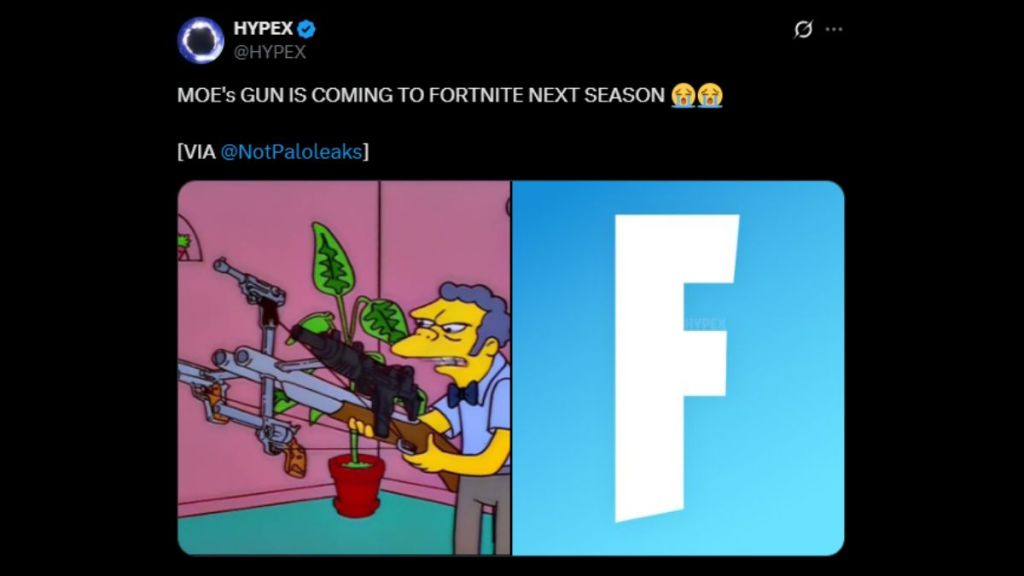 Fortnite Moe Gun