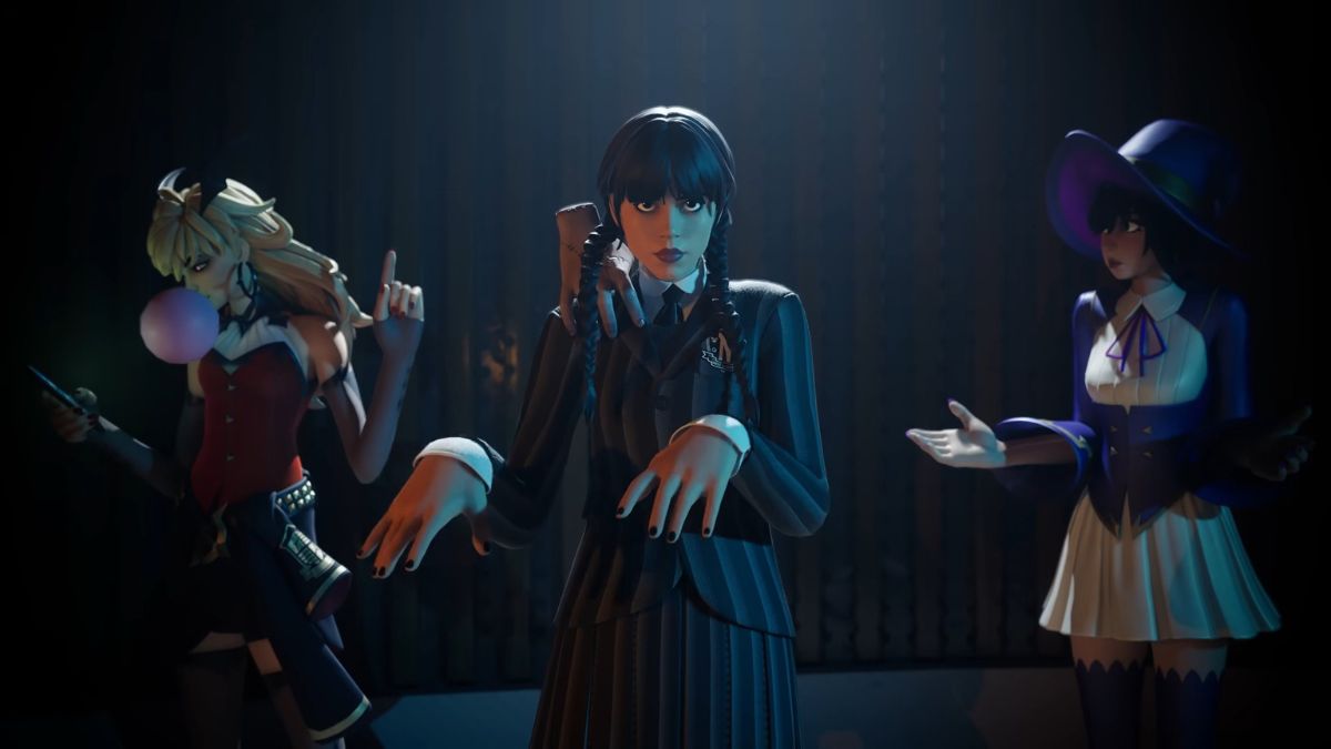 Fortnitemares Wednesday Skin