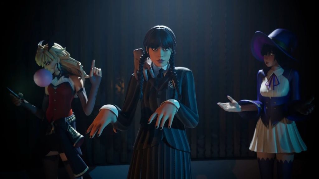 Fortnitemares Wednesday Skin