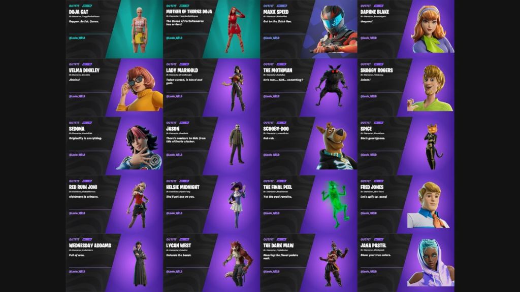 Fortnitemares Collabs